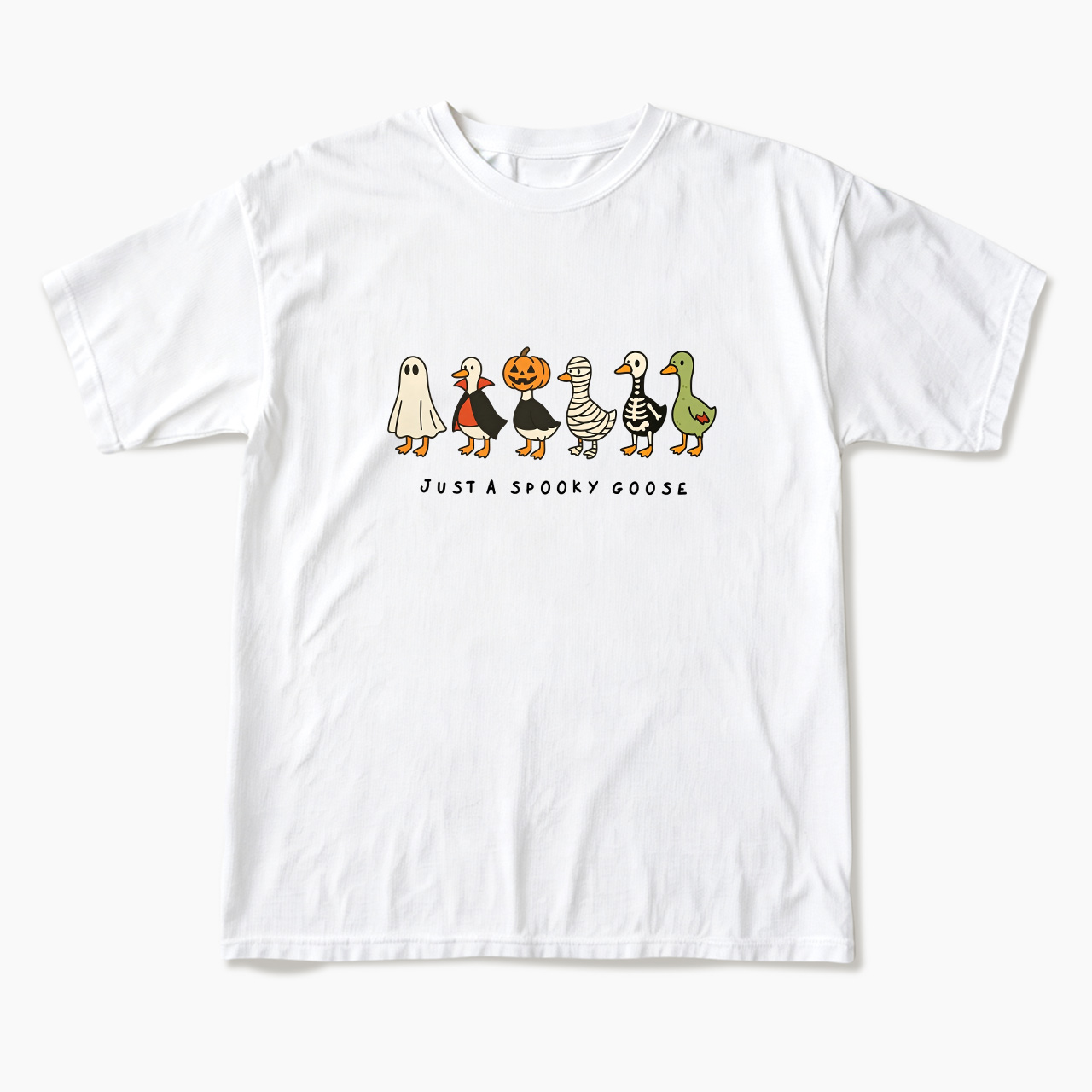 Just a Spooky Goose Halloween T Shirts