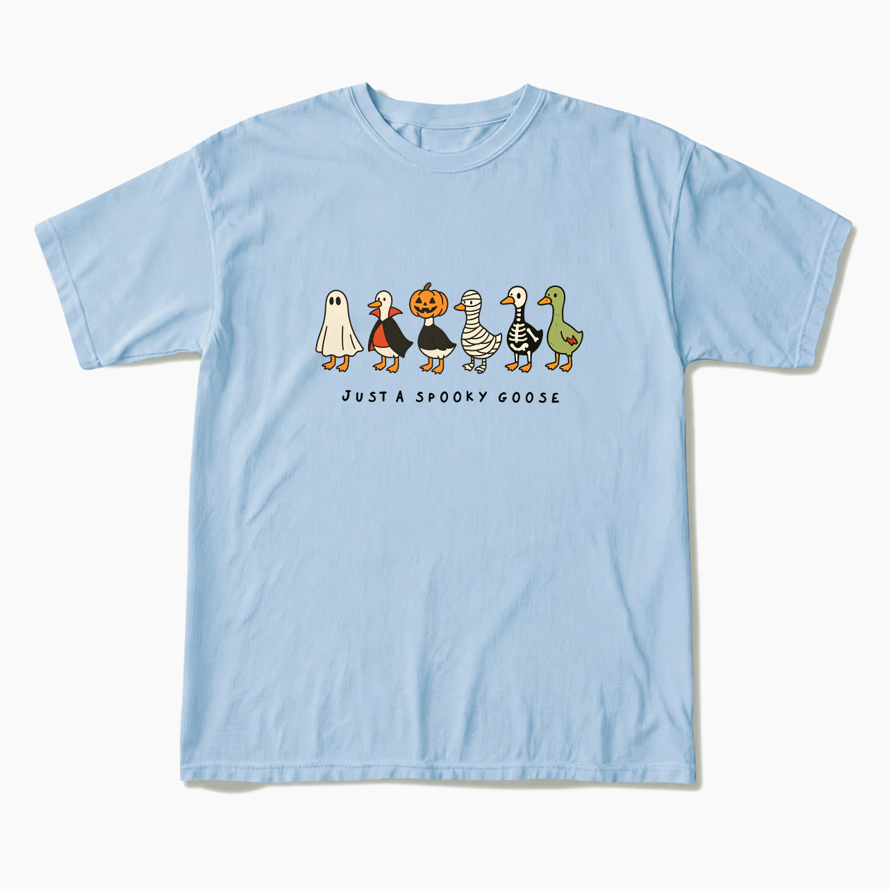 Just a Spooky Goose Halloween T Shirts