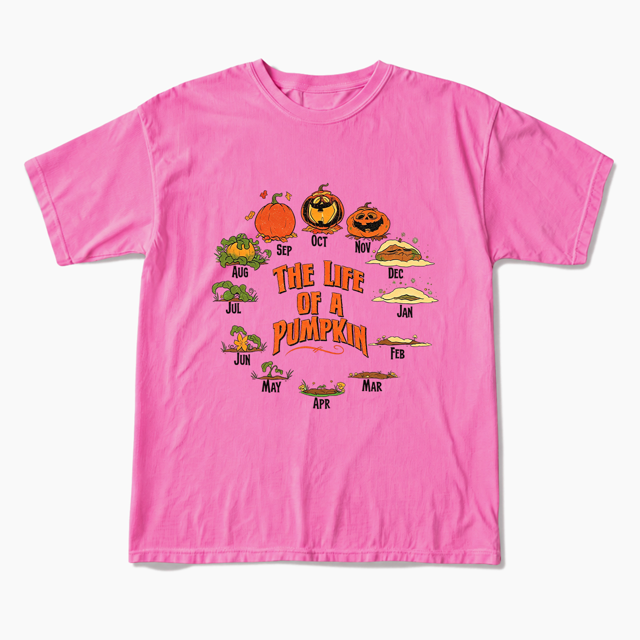 The Life of A Pumpkin Halloween T Shirts
