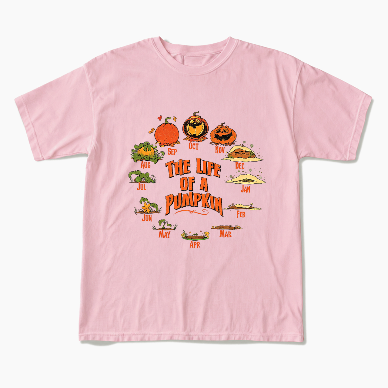 The Life of A Pumpkin Halloween T Shirts