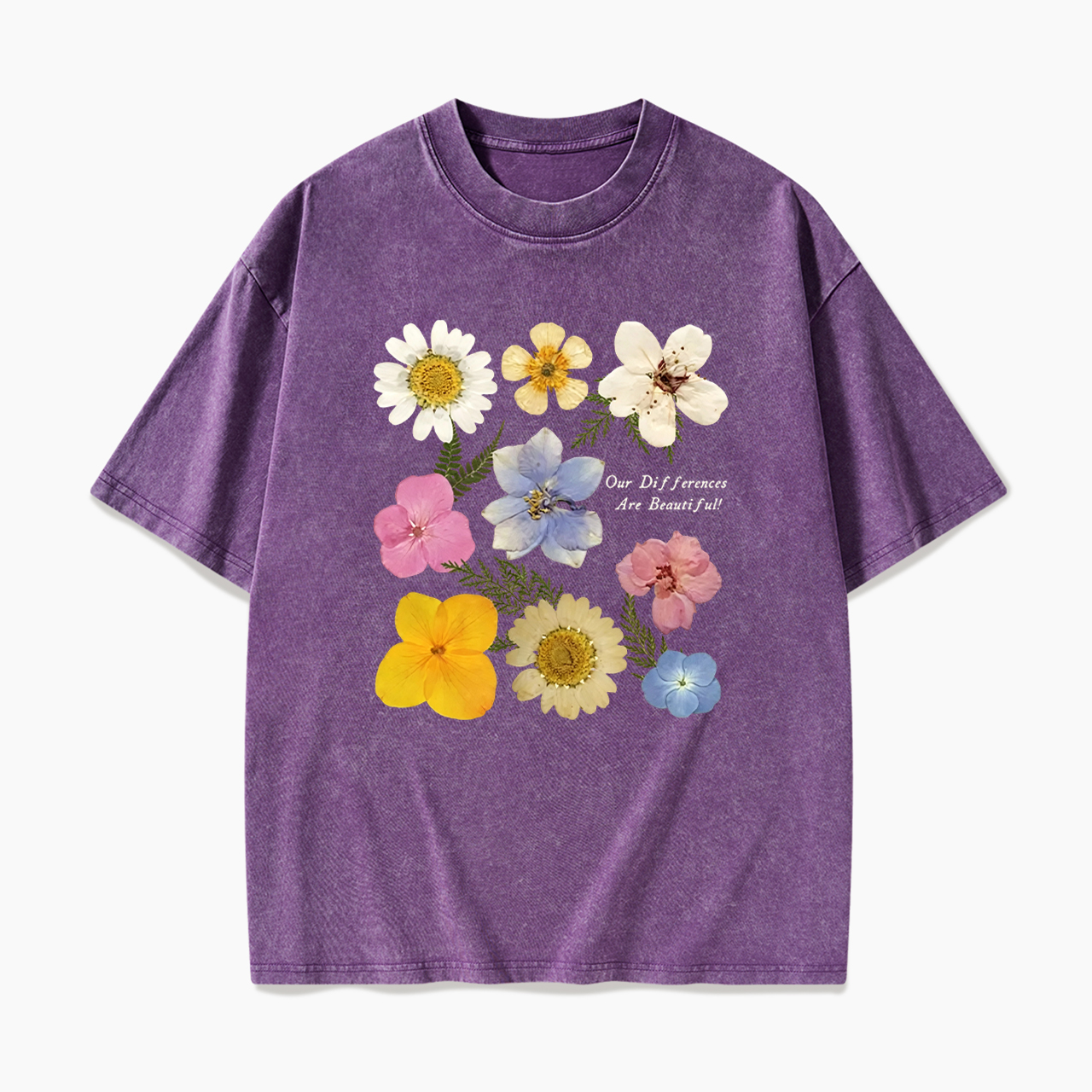 Our Differences Are Beautiful Washed Tees