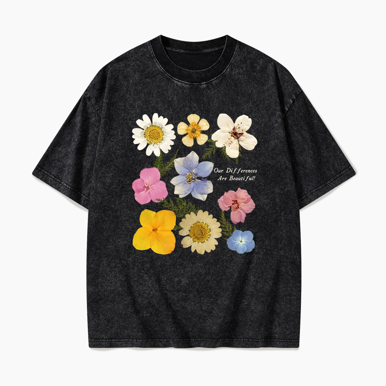 Our Differences Are Beautiful Washed Tees