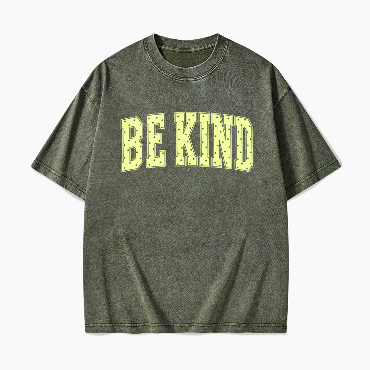 Be Kind Polka Dot Washed Tees