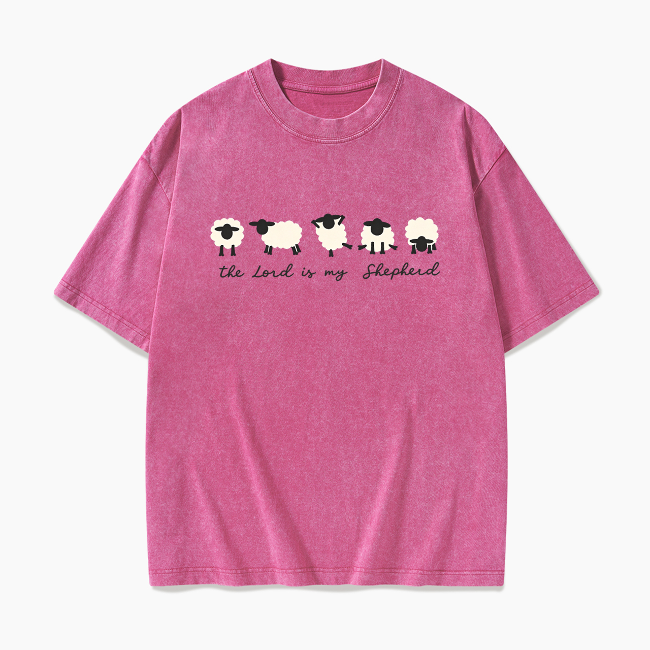 The Lord Is My Shepherd Washed Tees
