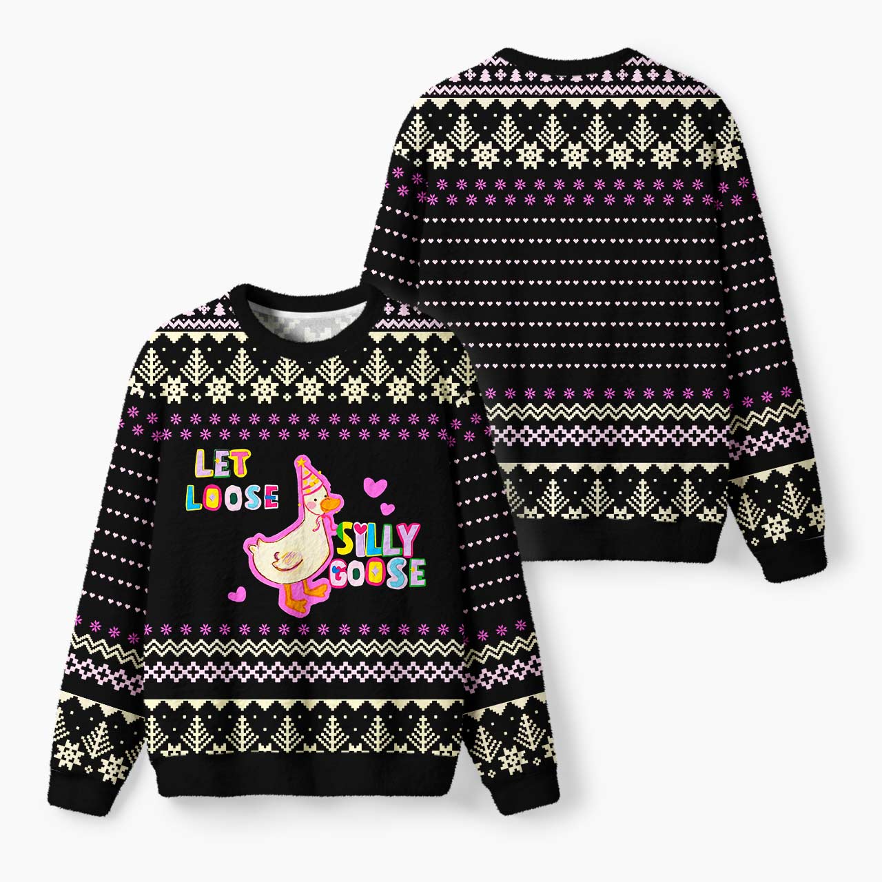  Let Loose Silly Goose Mohair Sweatshirts