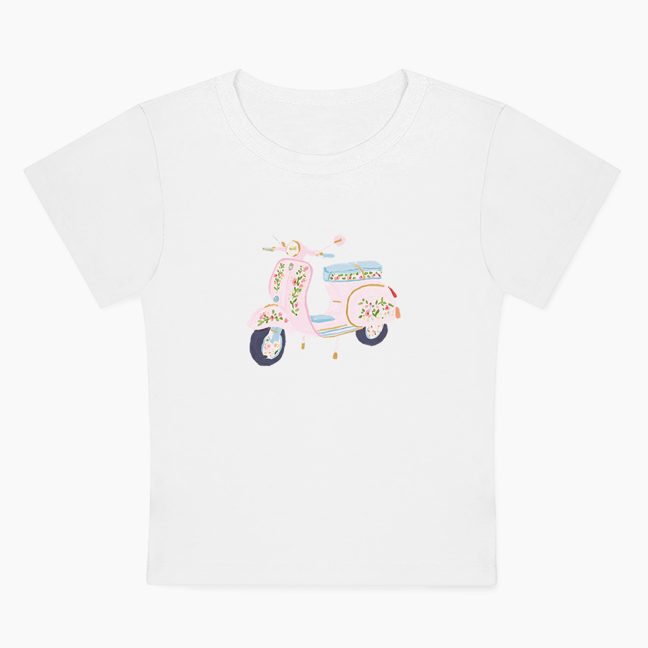 Blooming Ride Baby Tee