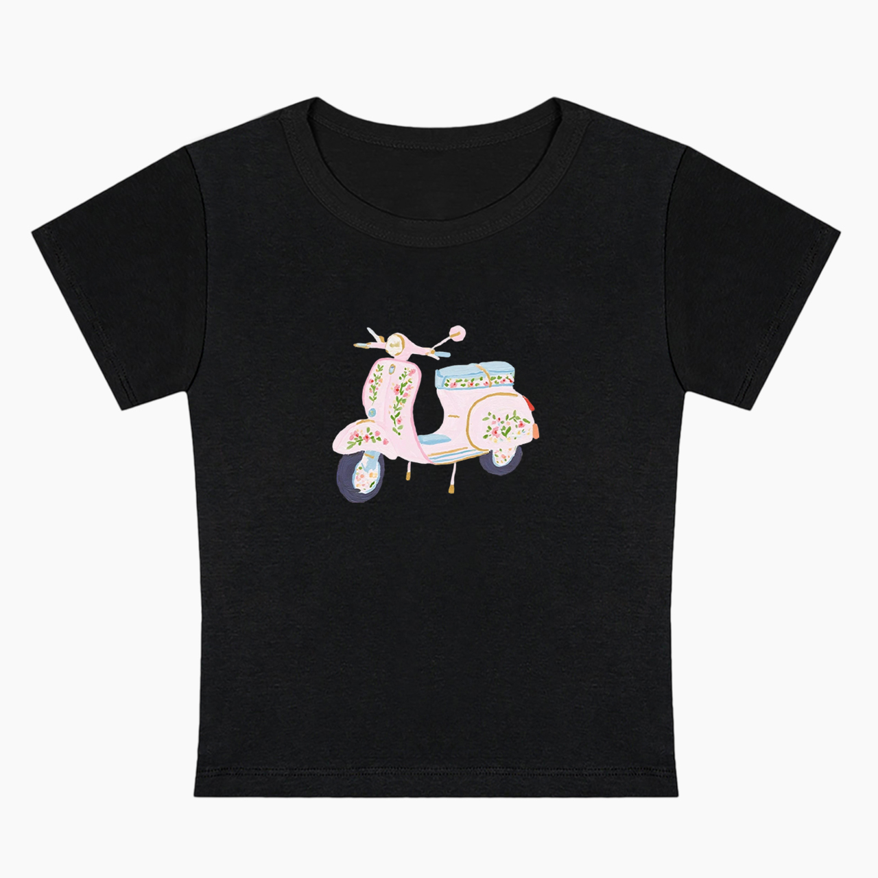 Blooming Ride Baby Tee