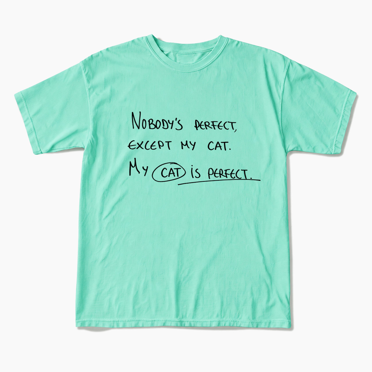 My Cat Is Perfect T Shirts