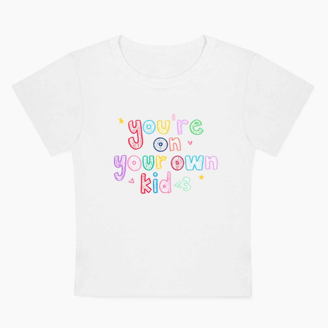 Stand On Your Own Two Feet Baby Tee