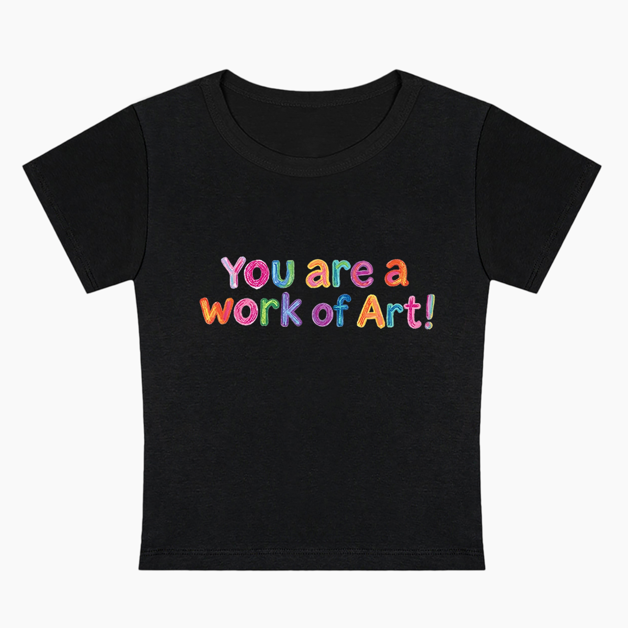 You Are A Work Of Art Baby Tee