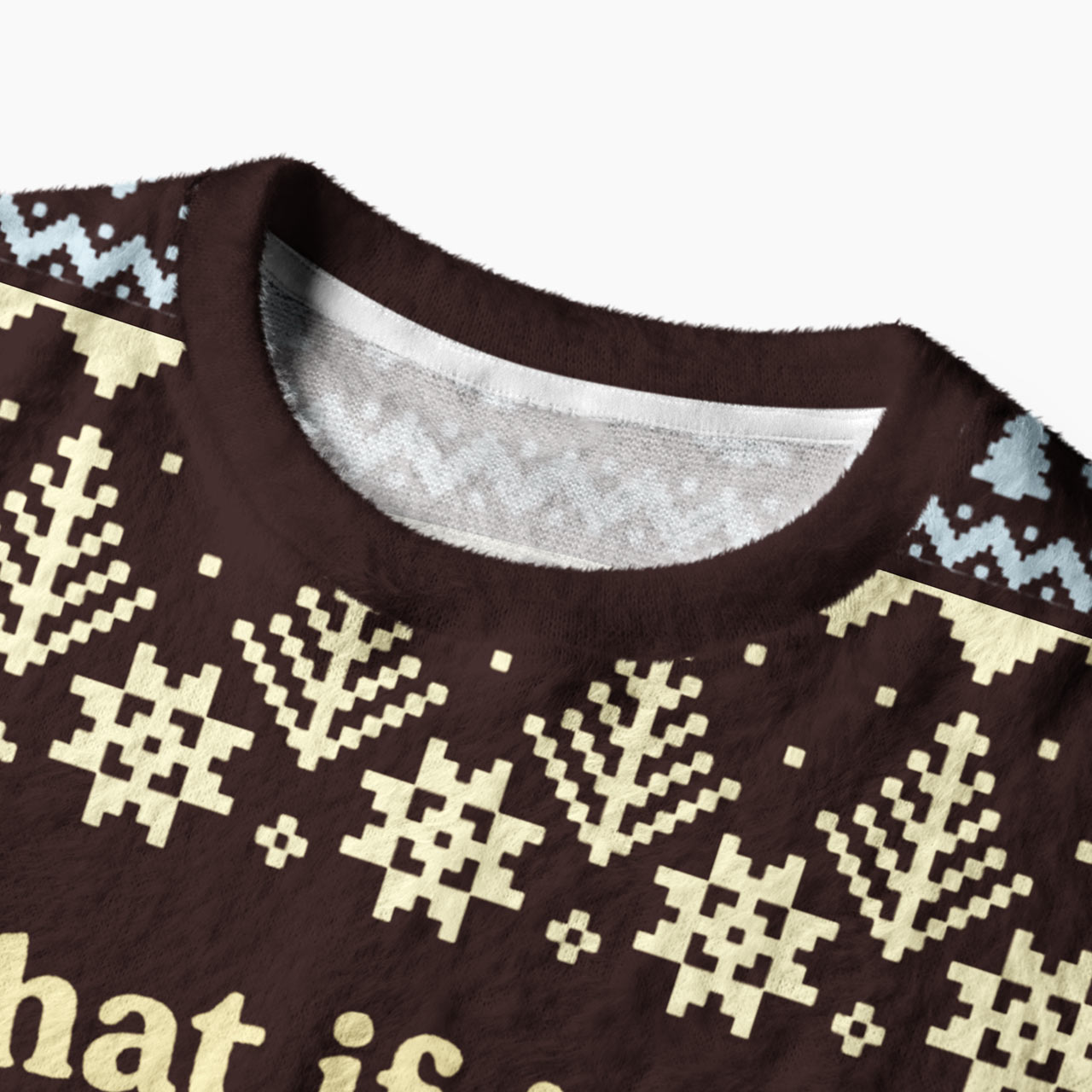 What If I am Not Silly Enough Goose Mohair Sweatshirts