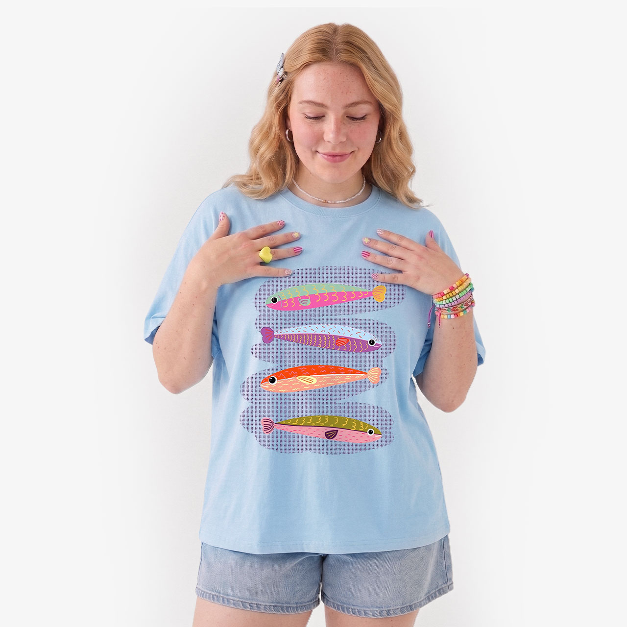 Colorful Fish T Shirts