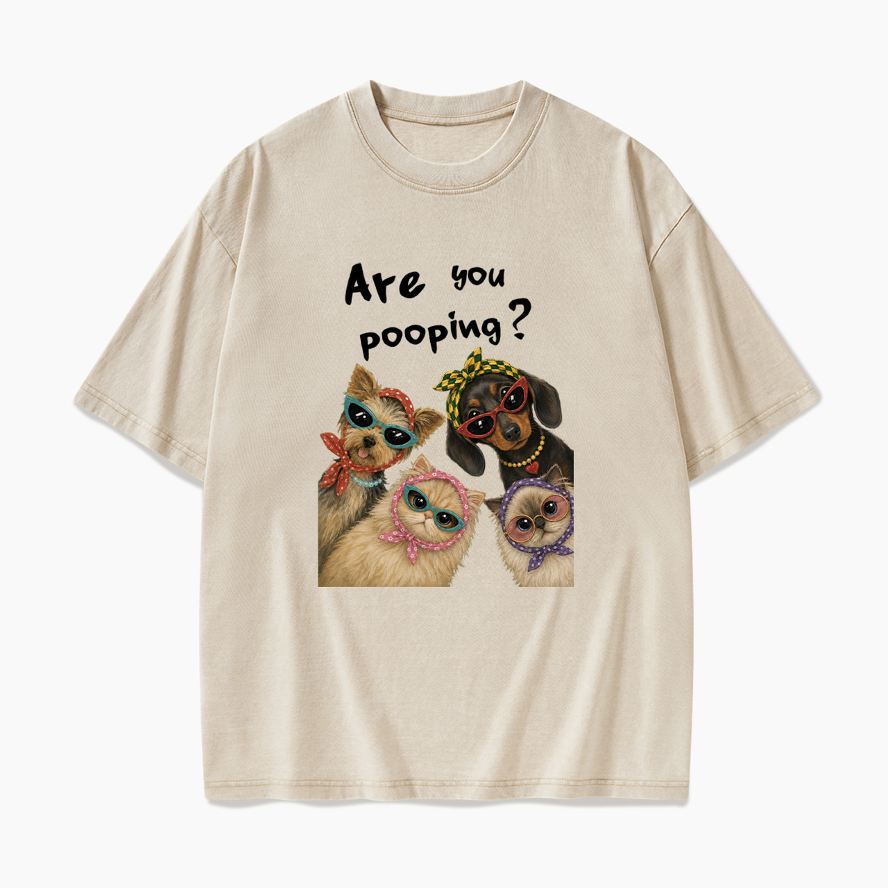Are You Pooping Washed Tees