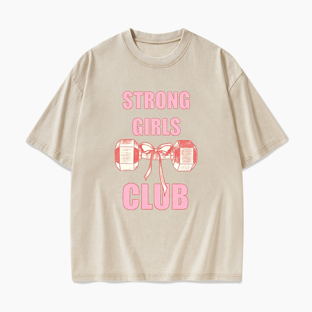 Strong Girls Club Washed Tees
