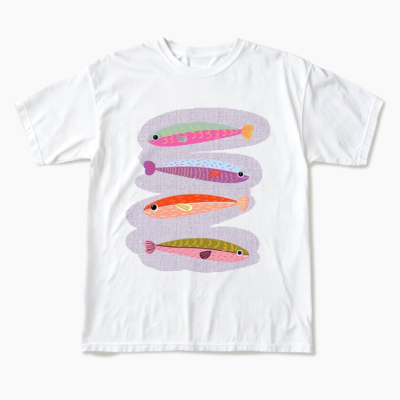 Colorful Fish T Shirts