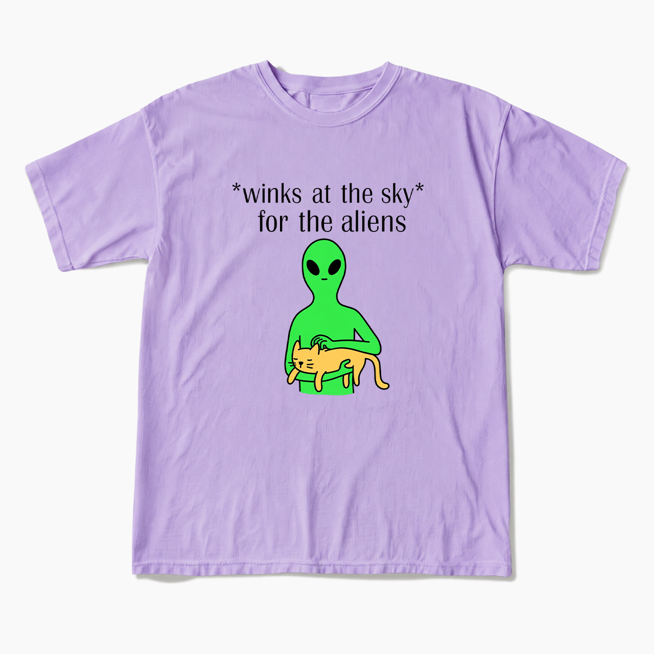 Winks At The Sky For The Aliens T Shirts