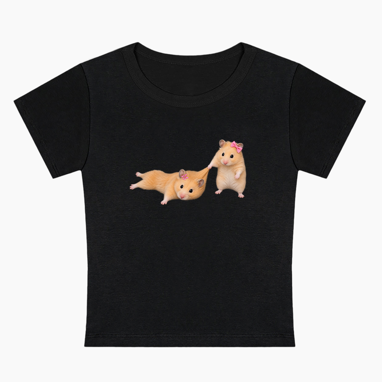 Tiny Hamster Besties Baby Tee