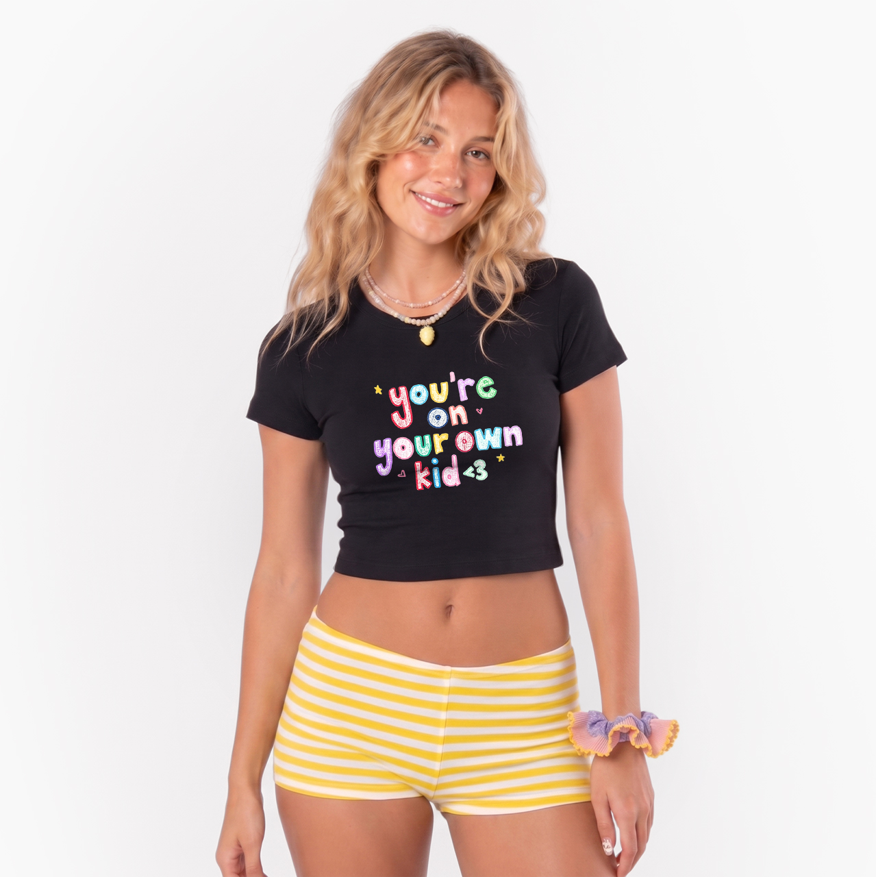 Stand On Your Own Two Feet Baby Tee