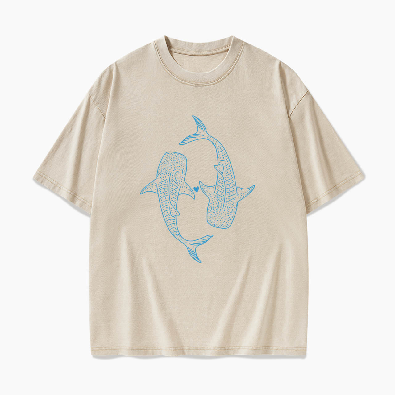 Whale Shark Washed Tees