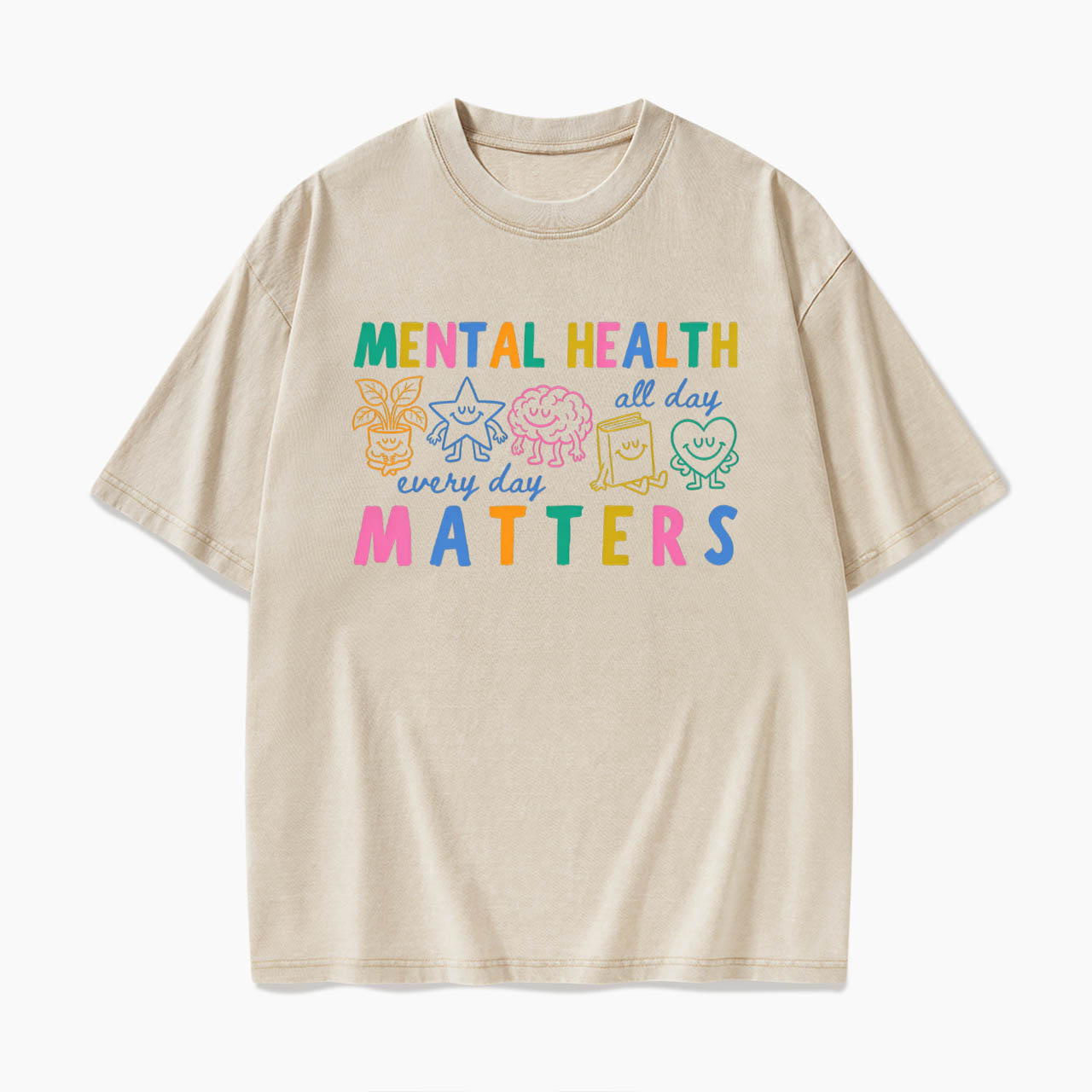 Mental Health Matters Washed Tees