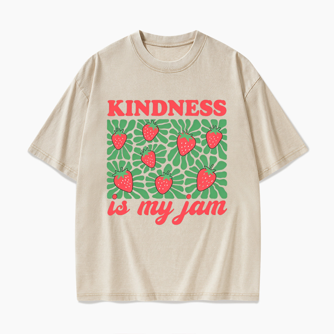 Kindness in My Jam Washed Tees