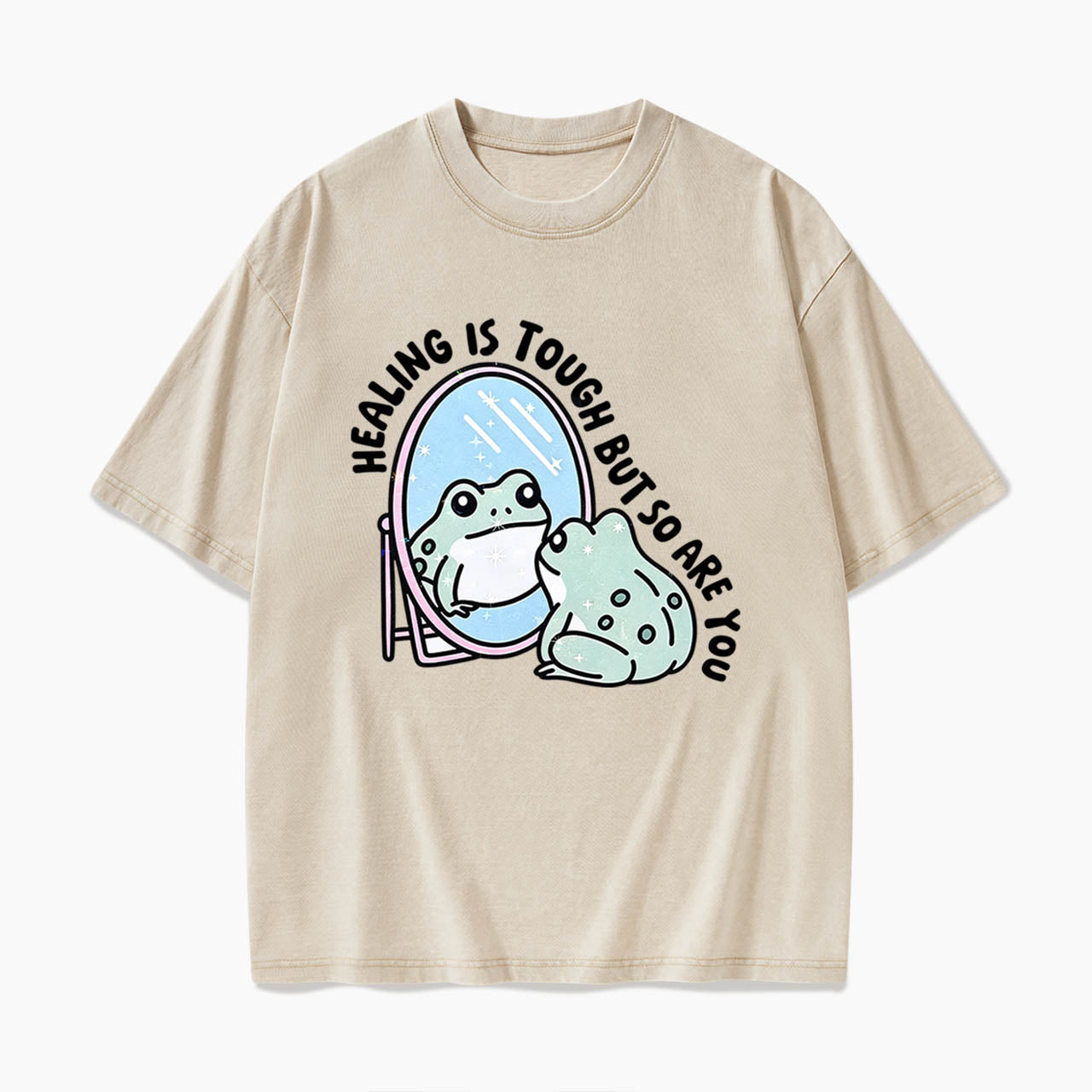 Healing is Tough But So Are You Washed Tees