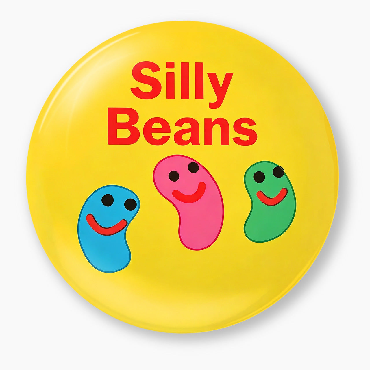 Silly Beans Pin Badge Jellypine