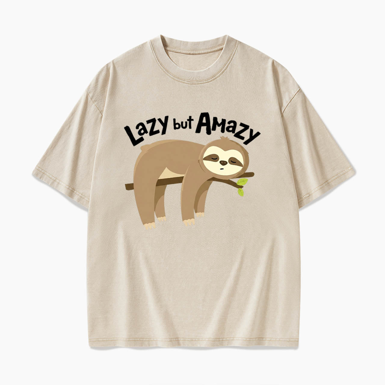 Lazy but Amazy Washed Tees