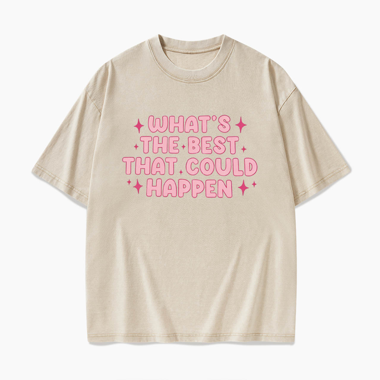 What is the Best That Could Happen Washed Tees