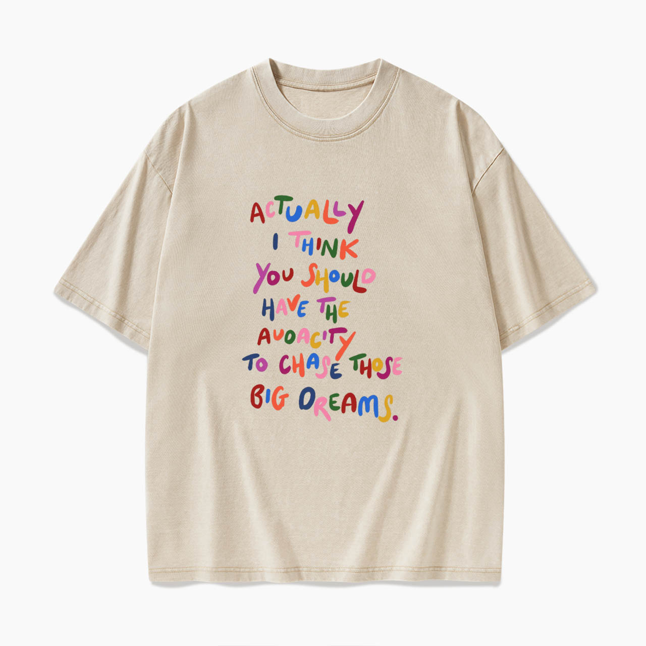 Chase Those Big Dreams Washed Tees