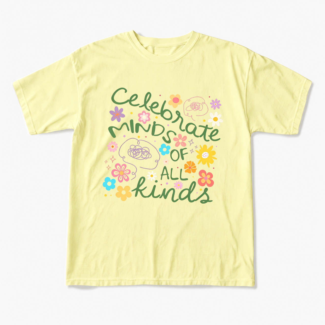 Celebrate Minds of All Kinds T Shirts