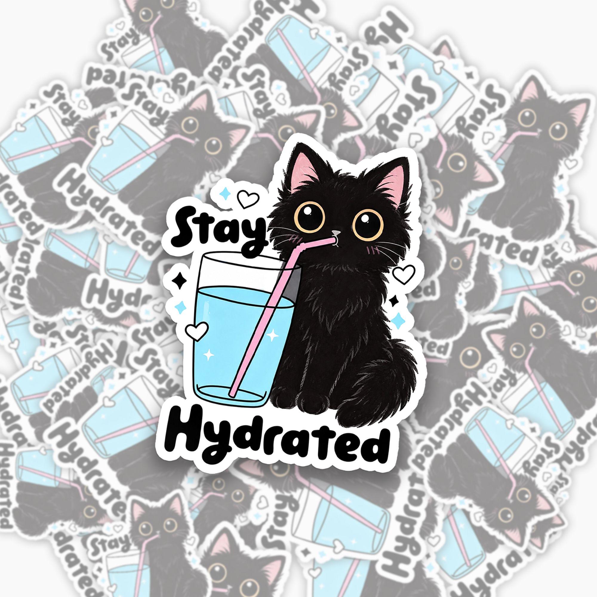 Stay Hydrated Sticker Jellypine