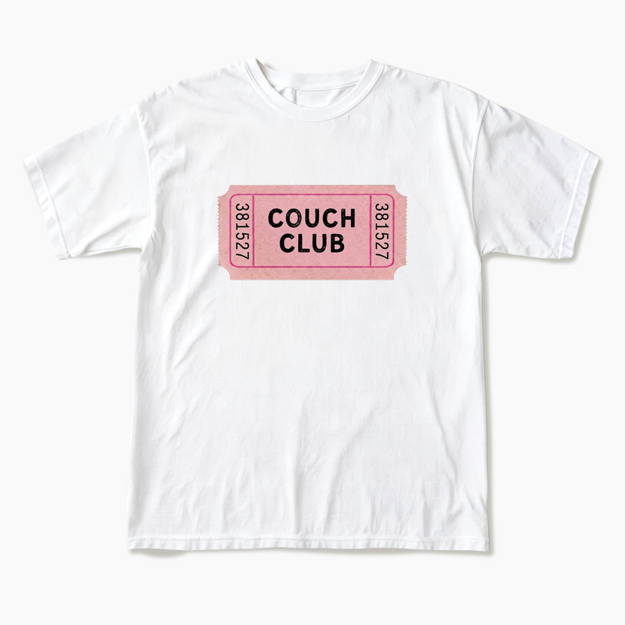 Couch Club Ticket T Shirts