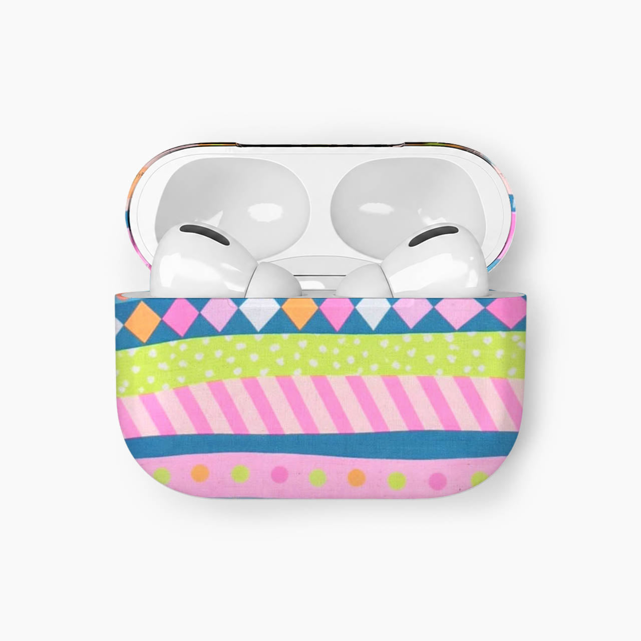 Candy Carnival Stripes Earphone Case