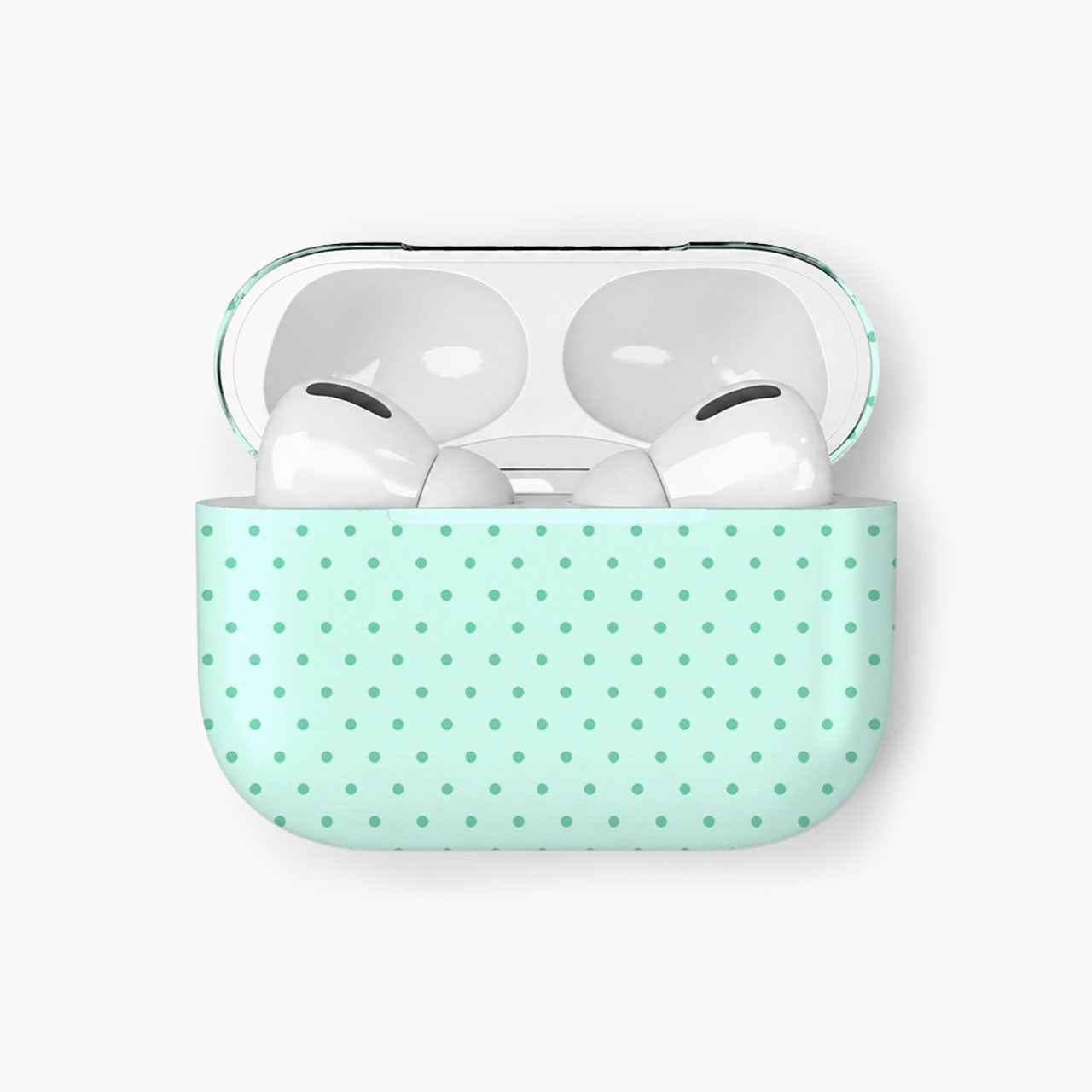 Fresh Mint Dots Earphone Case