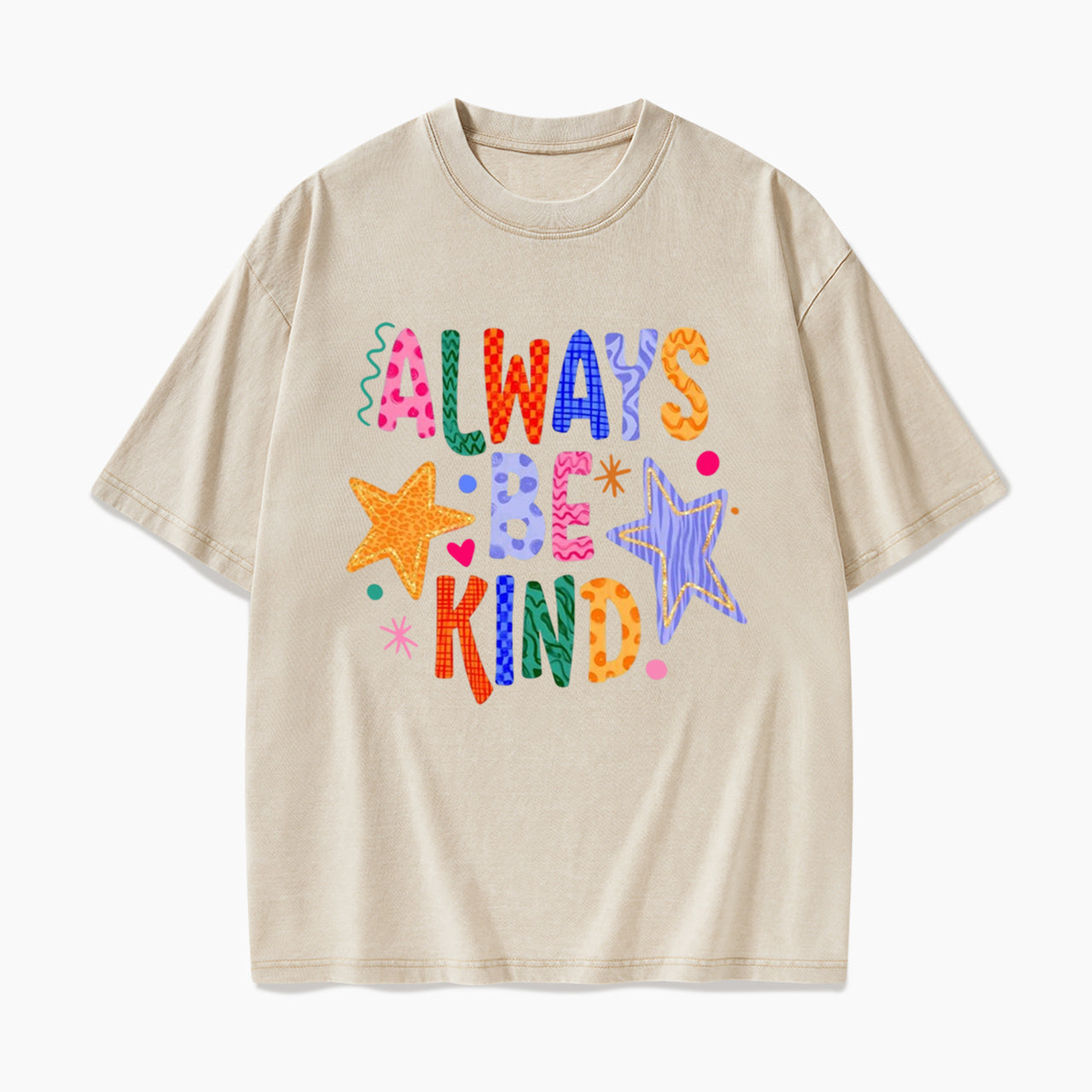 Always Be Kind Washed Tees
