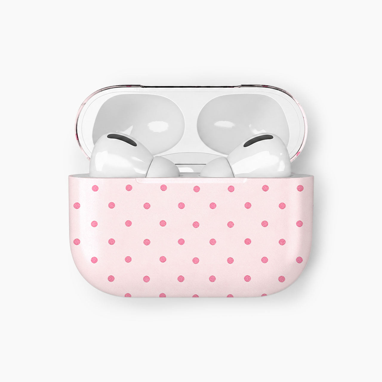 Soft Pink Polka Dot Sunny Lemon Dots Earphone Case