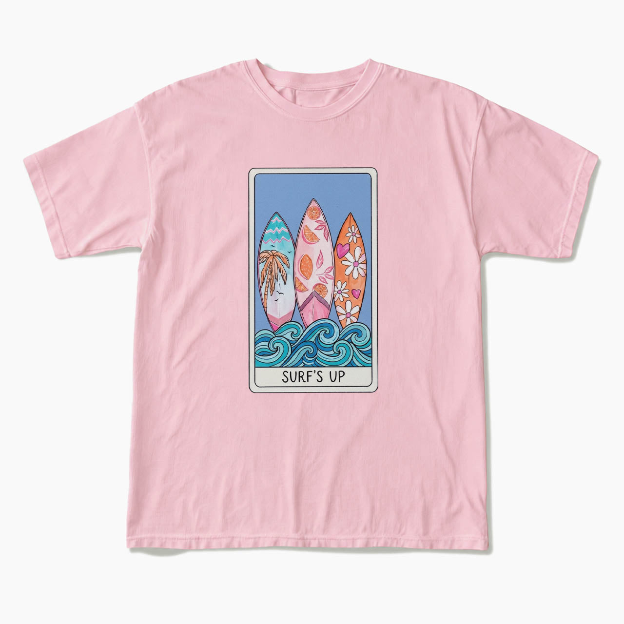 SURFS UP Tarot Card T Shirts