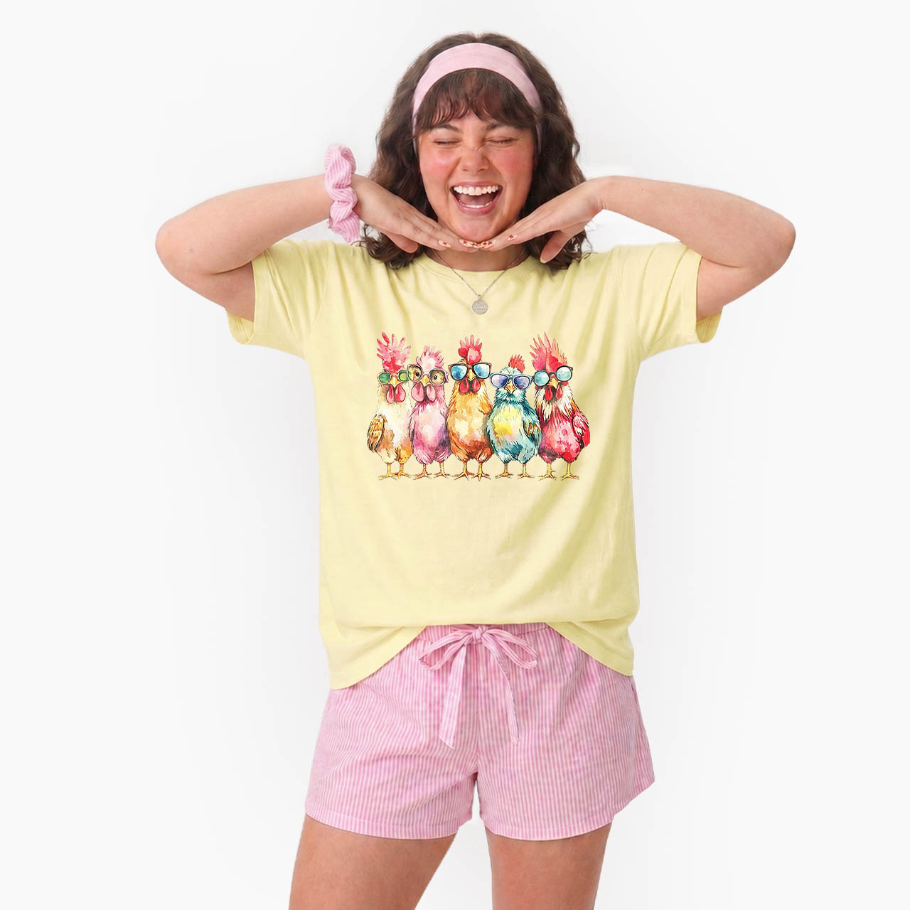 Funny Farmer Chicken T Shirts