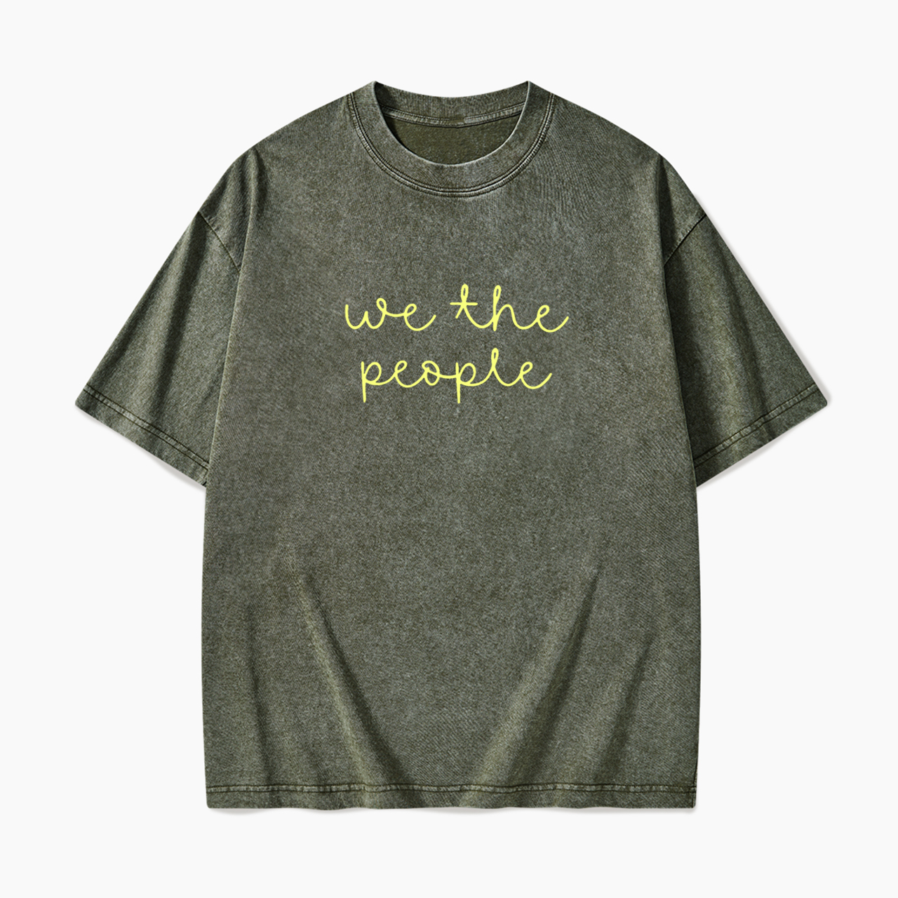 We The People Washed Tees