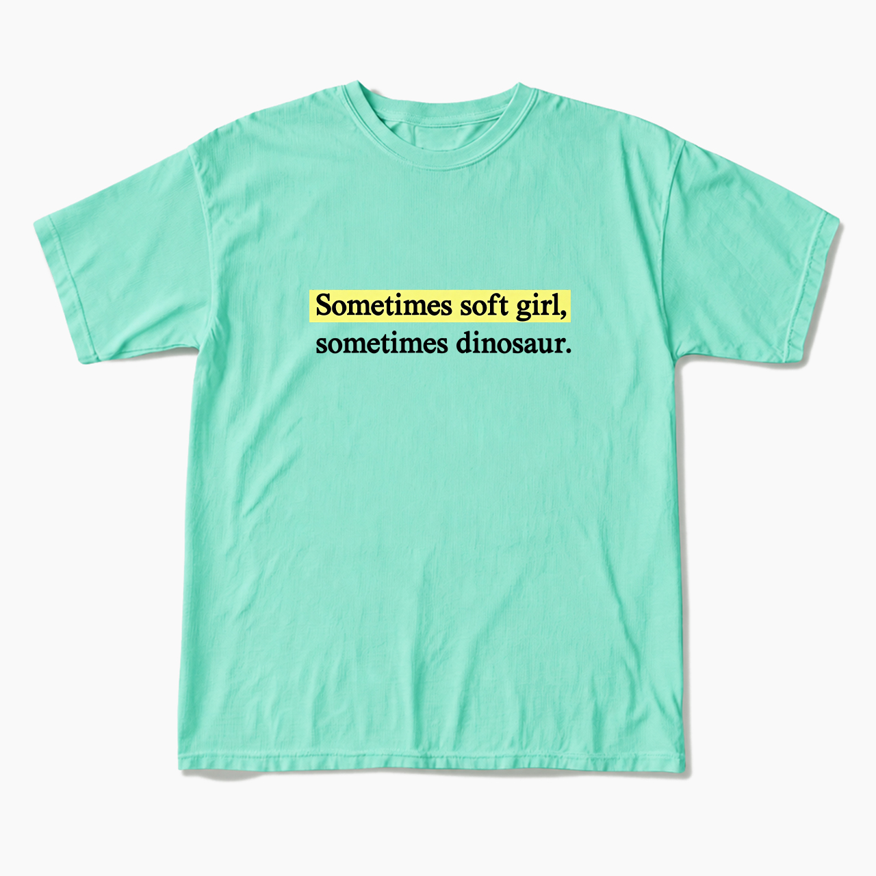 Sometimes Soft Girl Sometimes Dinosaur T Shirts