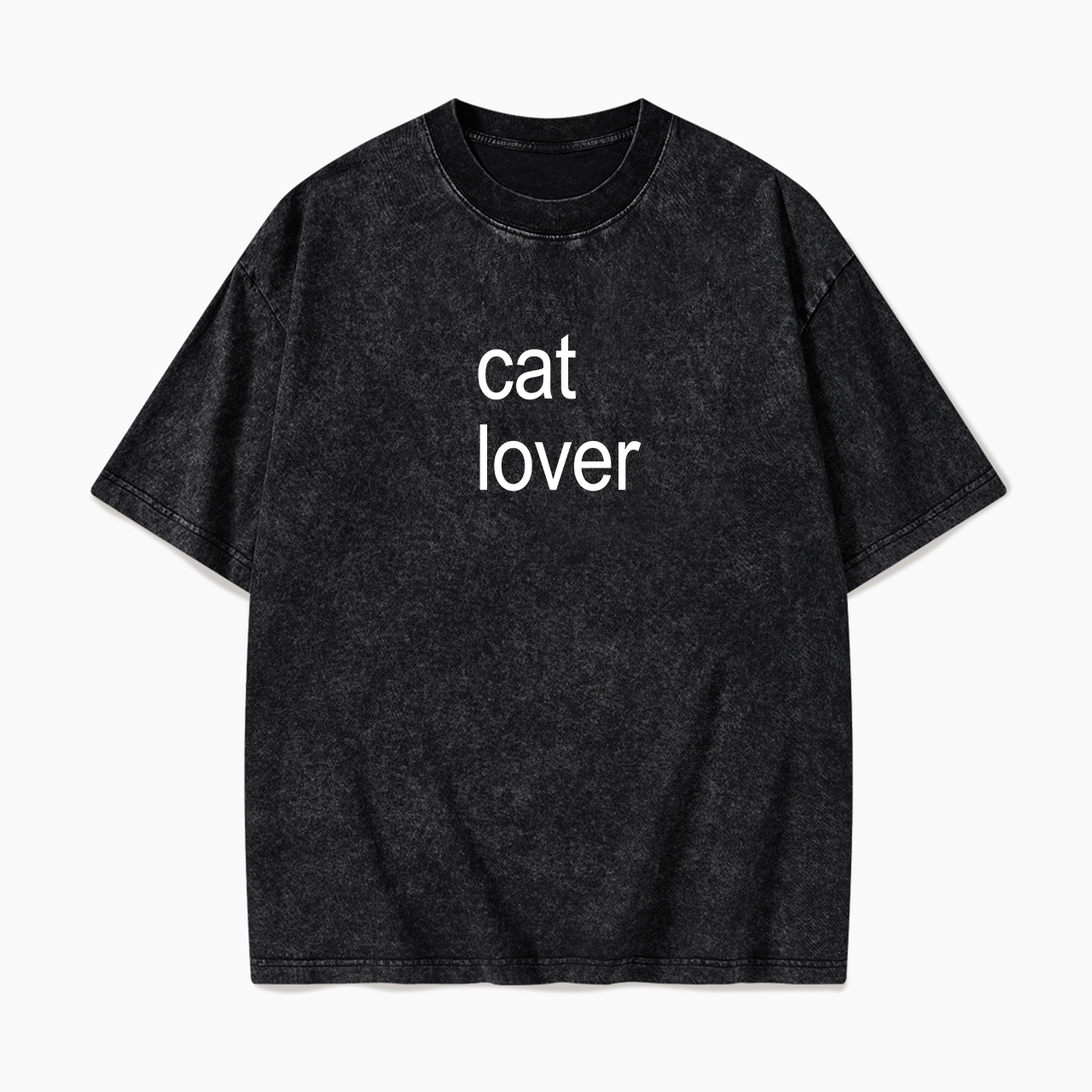 Cat Lover Washed Tees