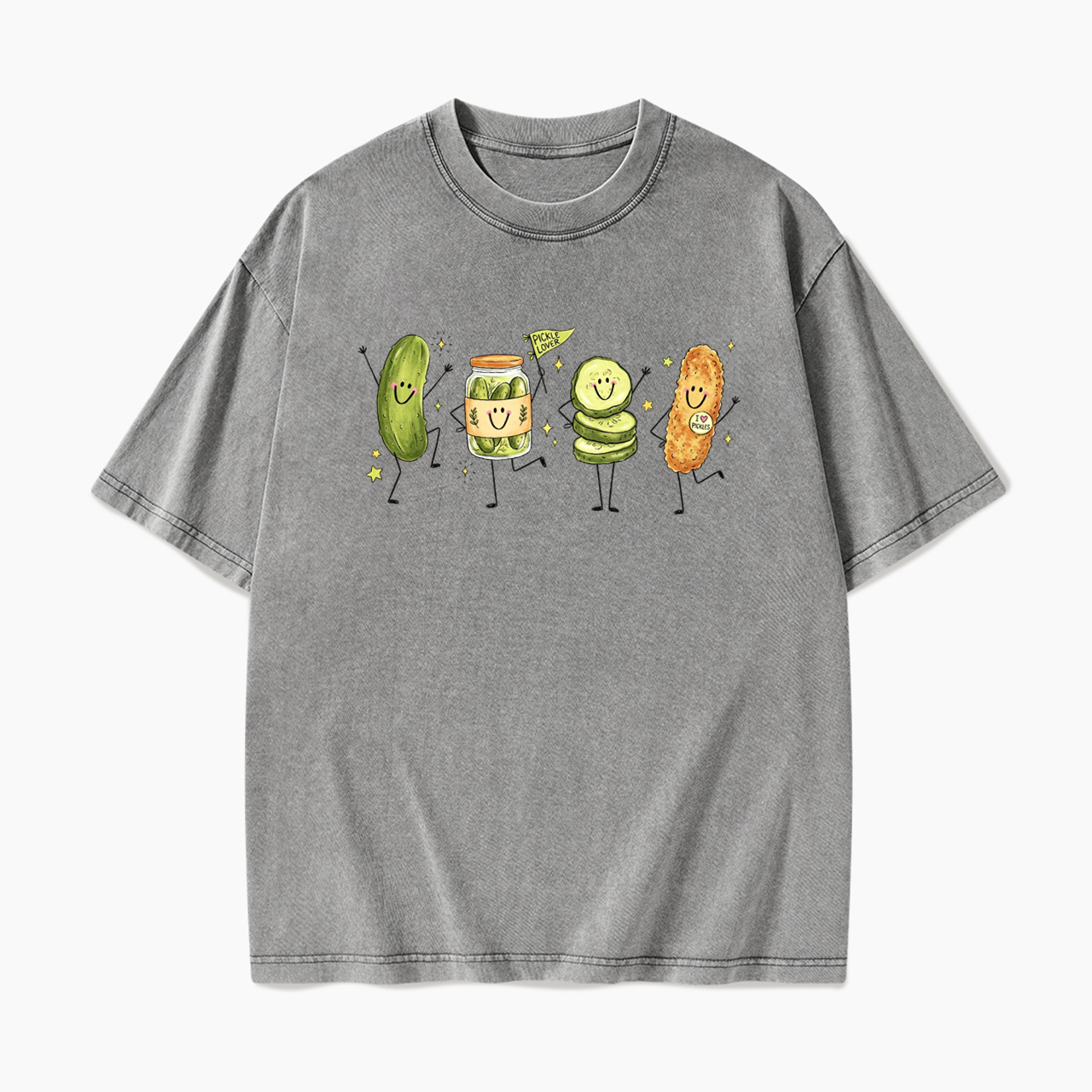 Canned Pickles Washed Tees