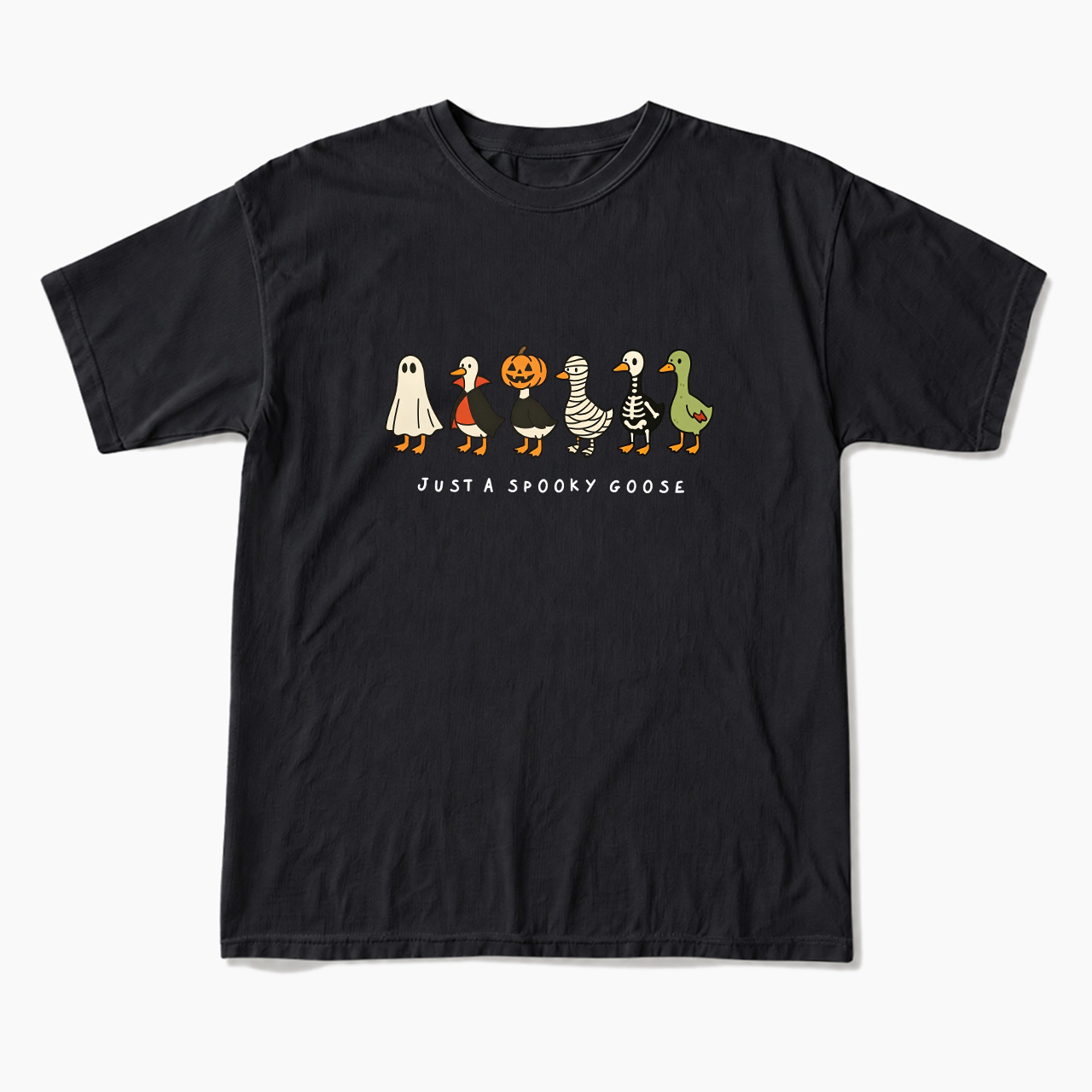 Just a Spooky Goose Halloween T Shirts