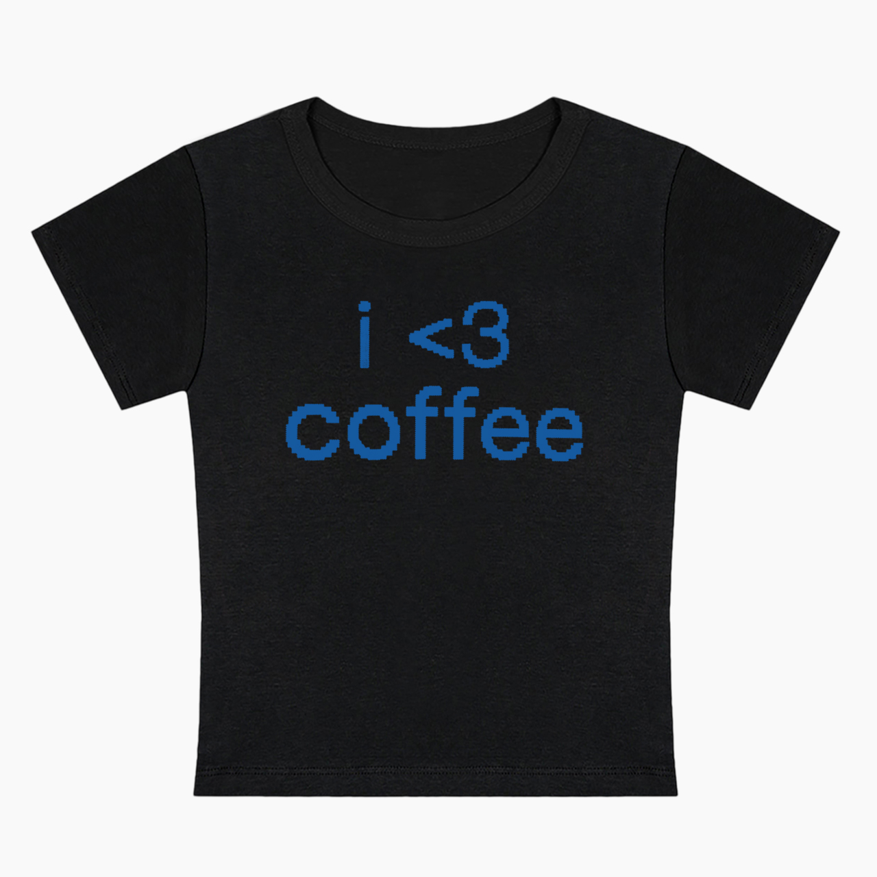 I Love Coffee Coffee Lover Baby Tee