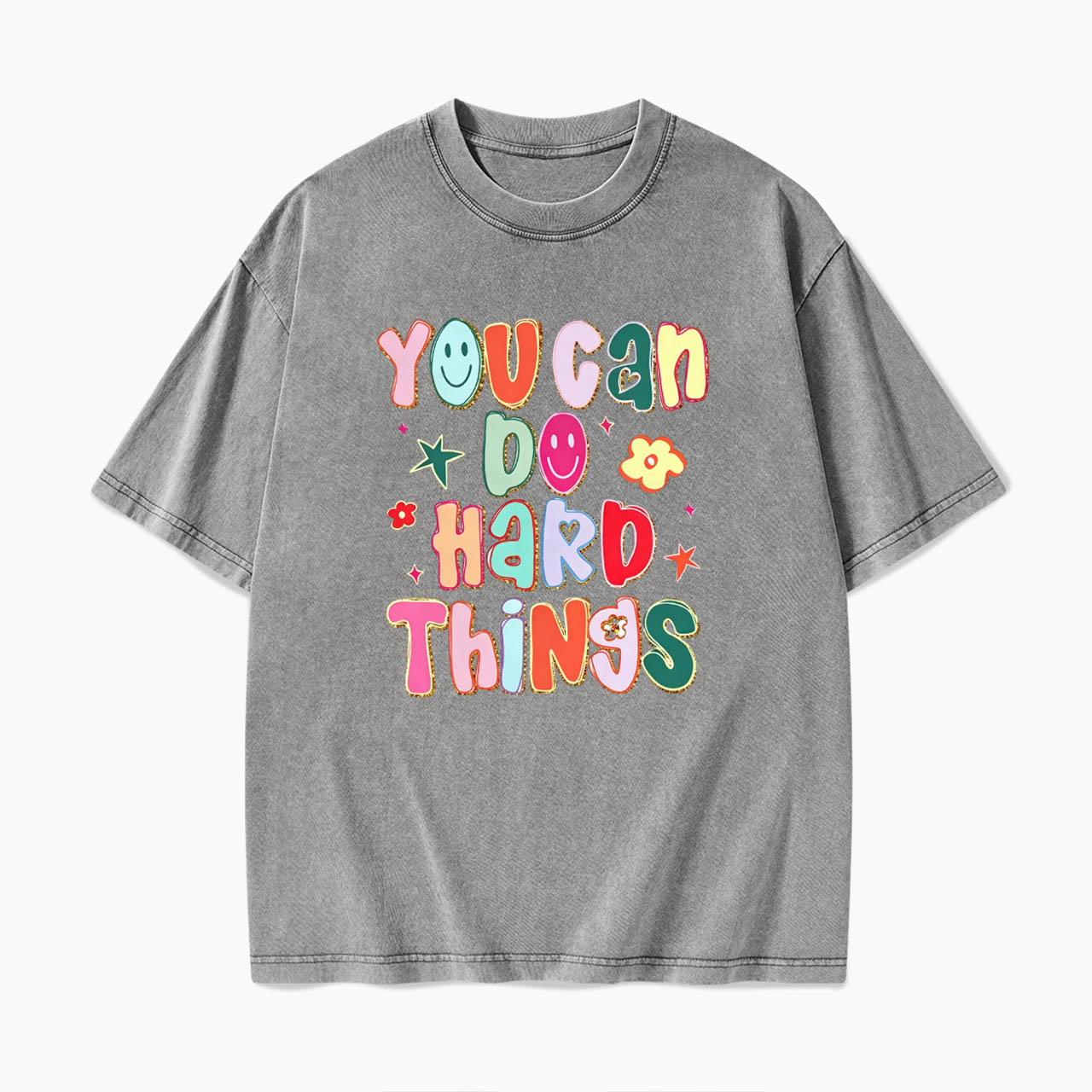 You Can Do Hard Things Washed Tees