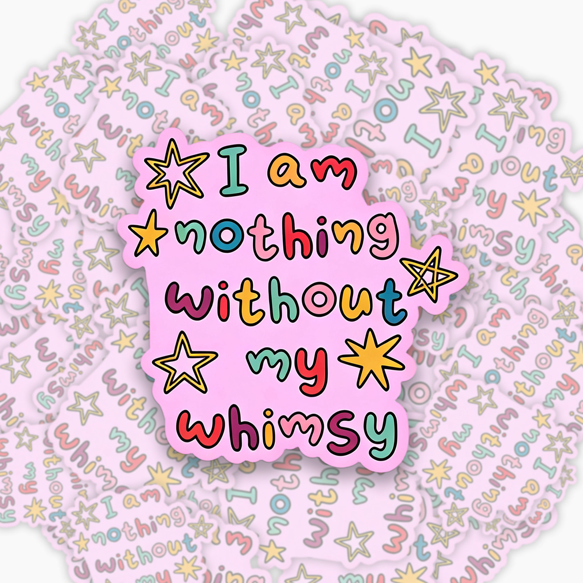 Jellypine Whimsy And Chaos Sticker Of 10