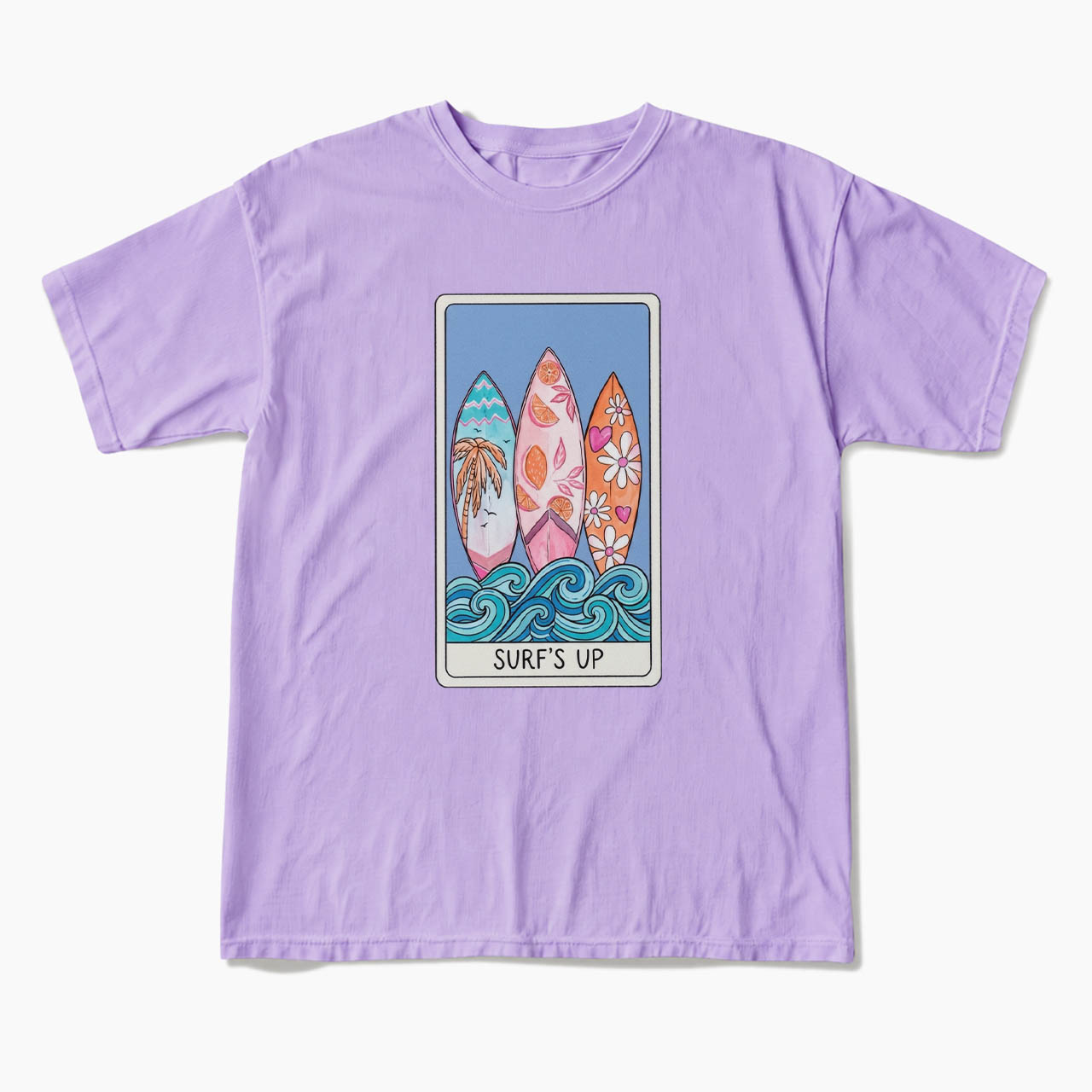 SURFS UP Tarot Card T Shirts