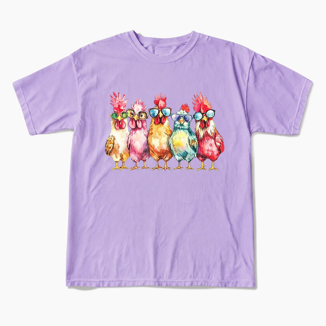 Funny Farmer Chicken T Shirts