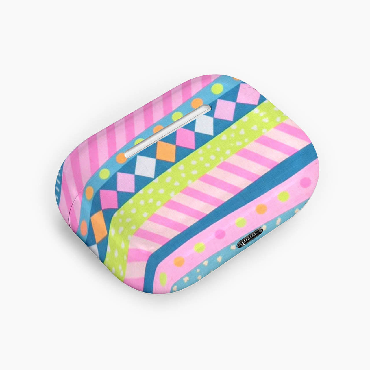 Candy Carnival Stripes Earphone Case